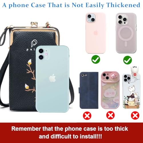 PALAY Women Crossbody Phone Bags for Mobile Cell Phone Holder Pocket Wallet PU Leather Sling Wallet for Women Girls Ladies Mini Shoulder Bags with Credit Card Slots… PALAY Women Crossbody Phone Bags for Mobile Cell Phone Holder Pocket Wallet PU Leather Sling Wallet for Women Girls Ladies Mini Shoulder Bags with Credit Card Slots…